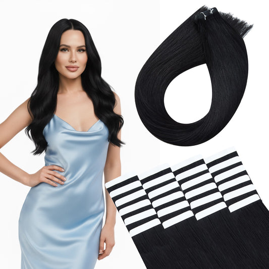 Invisible Skin-Weft™ Tape-Ins | Seamless Injection Technology | 100% European Virgin Hair