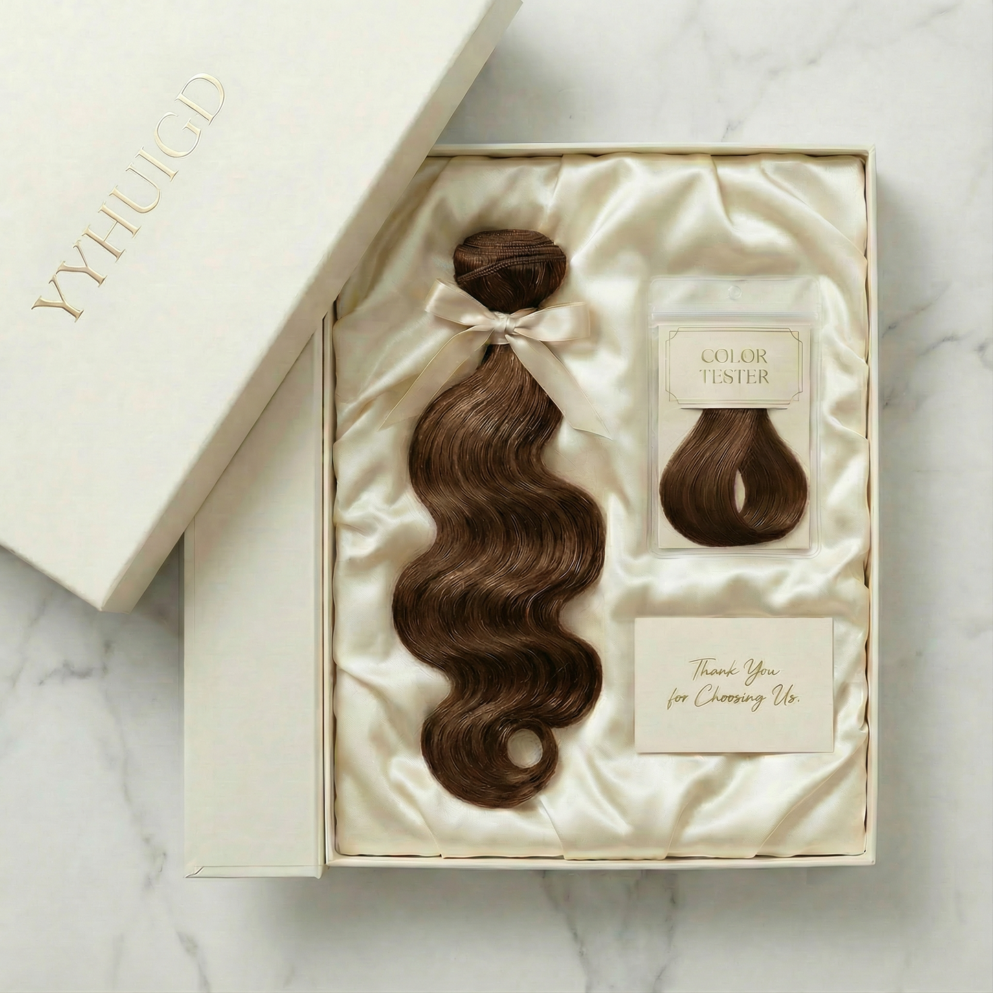 Instant Volume Halo Extensions - 20" Thick Ends | Ethical Human Hair