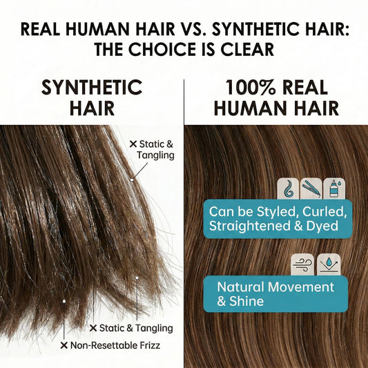 HAIR Halo Hair Extensions 100% Human Hair