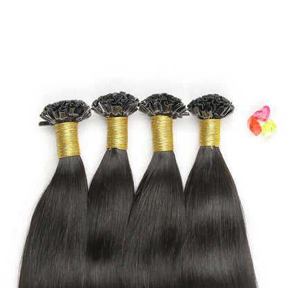 Natural Black U Tip Raw Hair Extensions