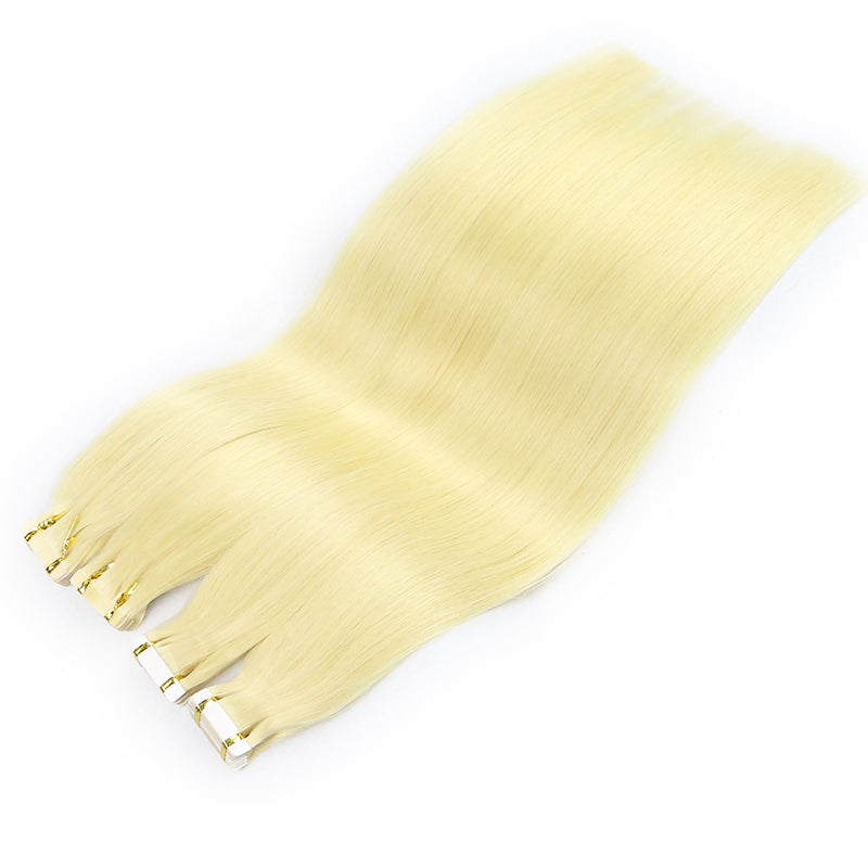 #613 Tape in virgin Hair Extensions