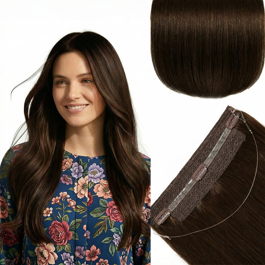 HAIR Halo Hair Extensions 100% Human Hair