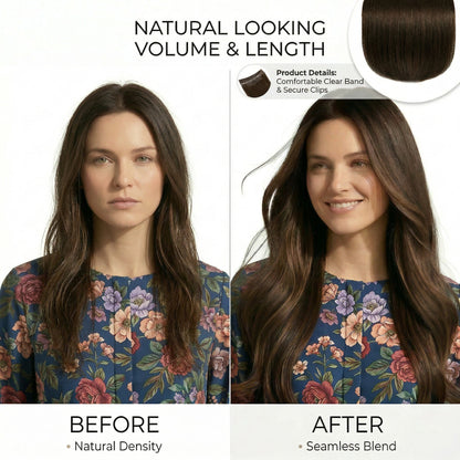 HAIR Halo Hair Extensions 100% Human Hair
