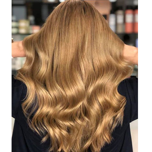 Ash Blonde Handtied raw  Hair Extensions