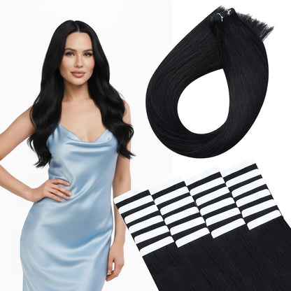 Invisible Skin-Weft™ Tape-Ins | Seamless Injection Technology | 100% European Virgin Hair
