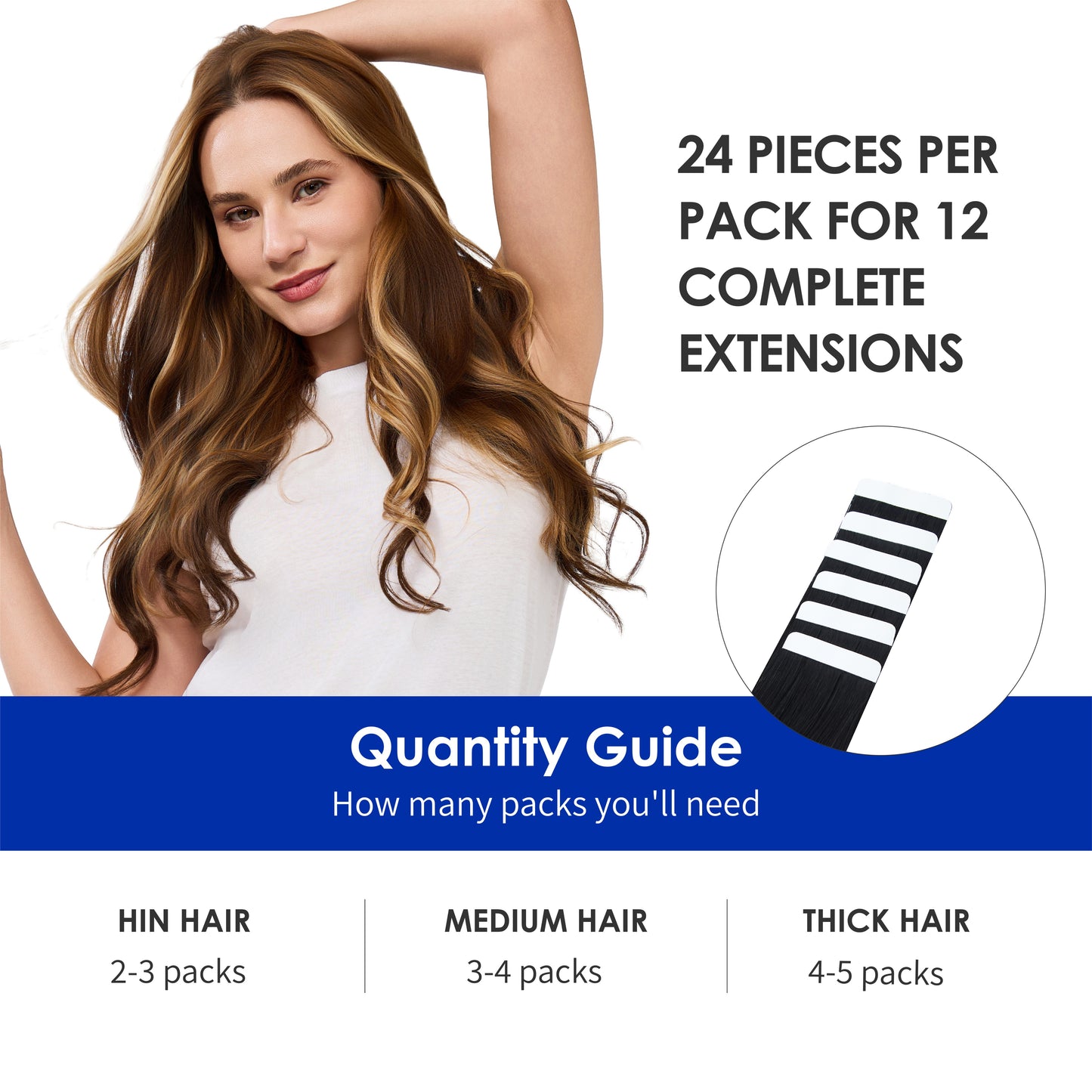 Invisible Skin-Weft™ Tape-Ins | Seamless Injection Technology | 100% European Virgin Hair