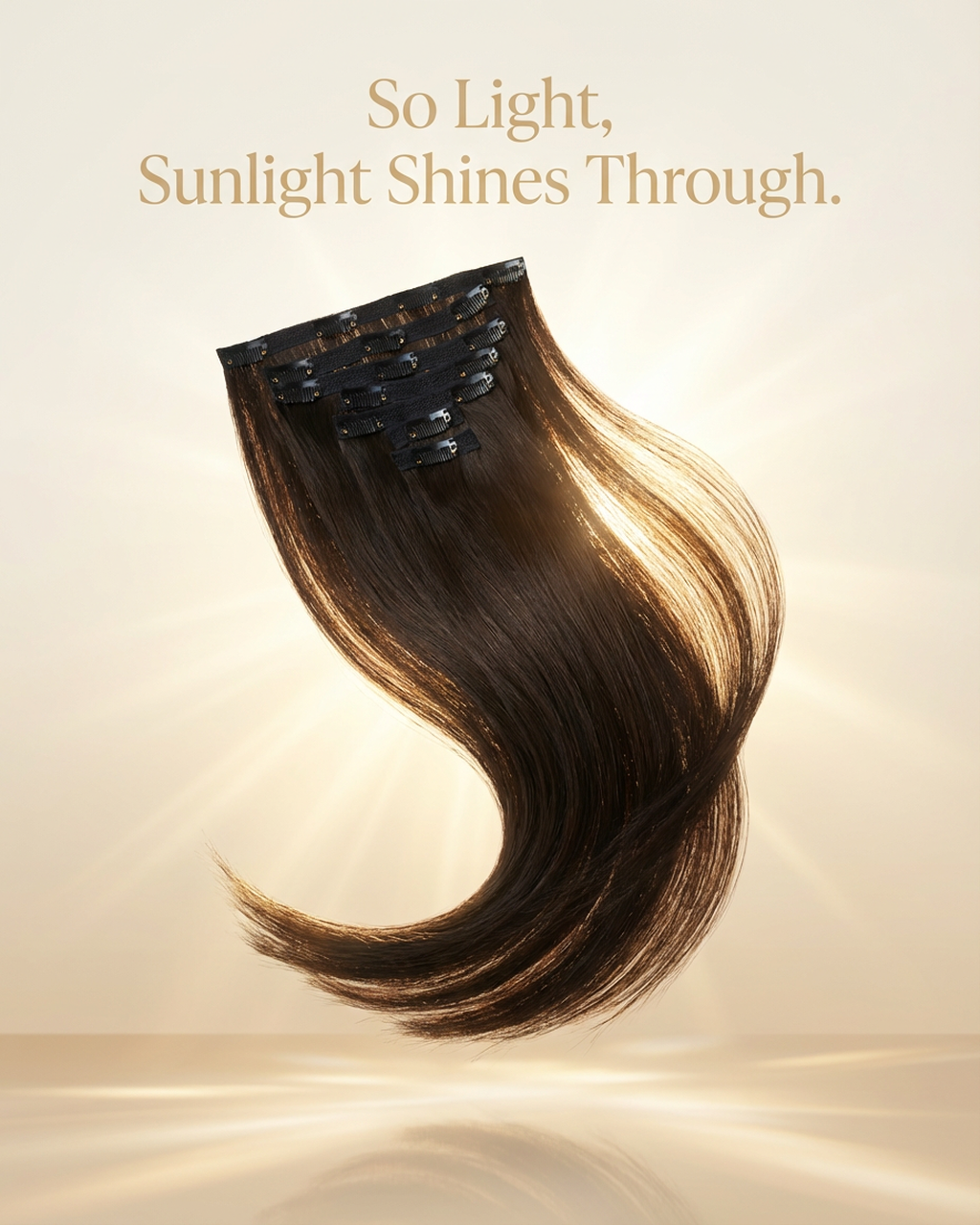 The 120g Restoration Set: Tension-Free Extensions for Fine Hair (Virgin European Texture)