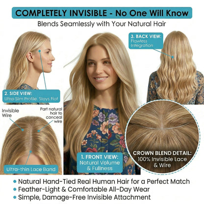 HAIR Halo Hair Extensions 100% Human Hair