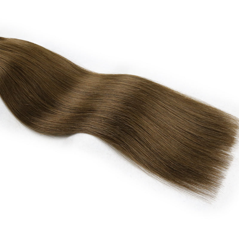 Dark brown U Tip Virgin Hair Extensions