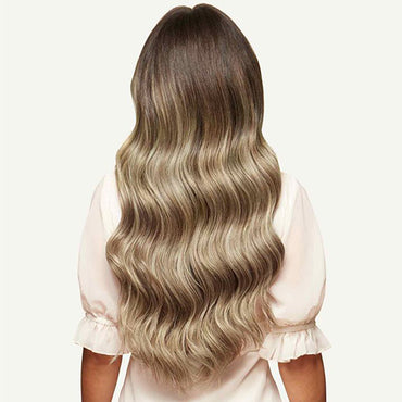 Highlight Balayage Handtied Weft Virgin Hair  Extensions