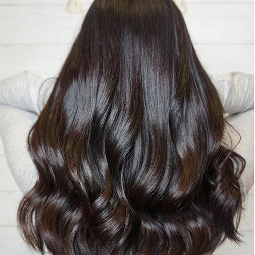 Dark brown U Tip Virgin Hair Extensions