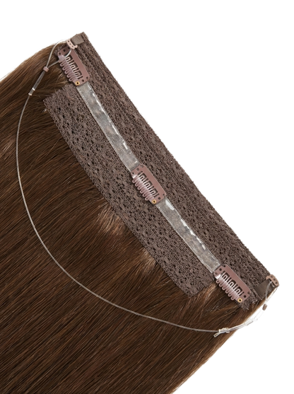 Instant Volume Halo Extensions - 20" Thick Ends | Ethical Human Hair