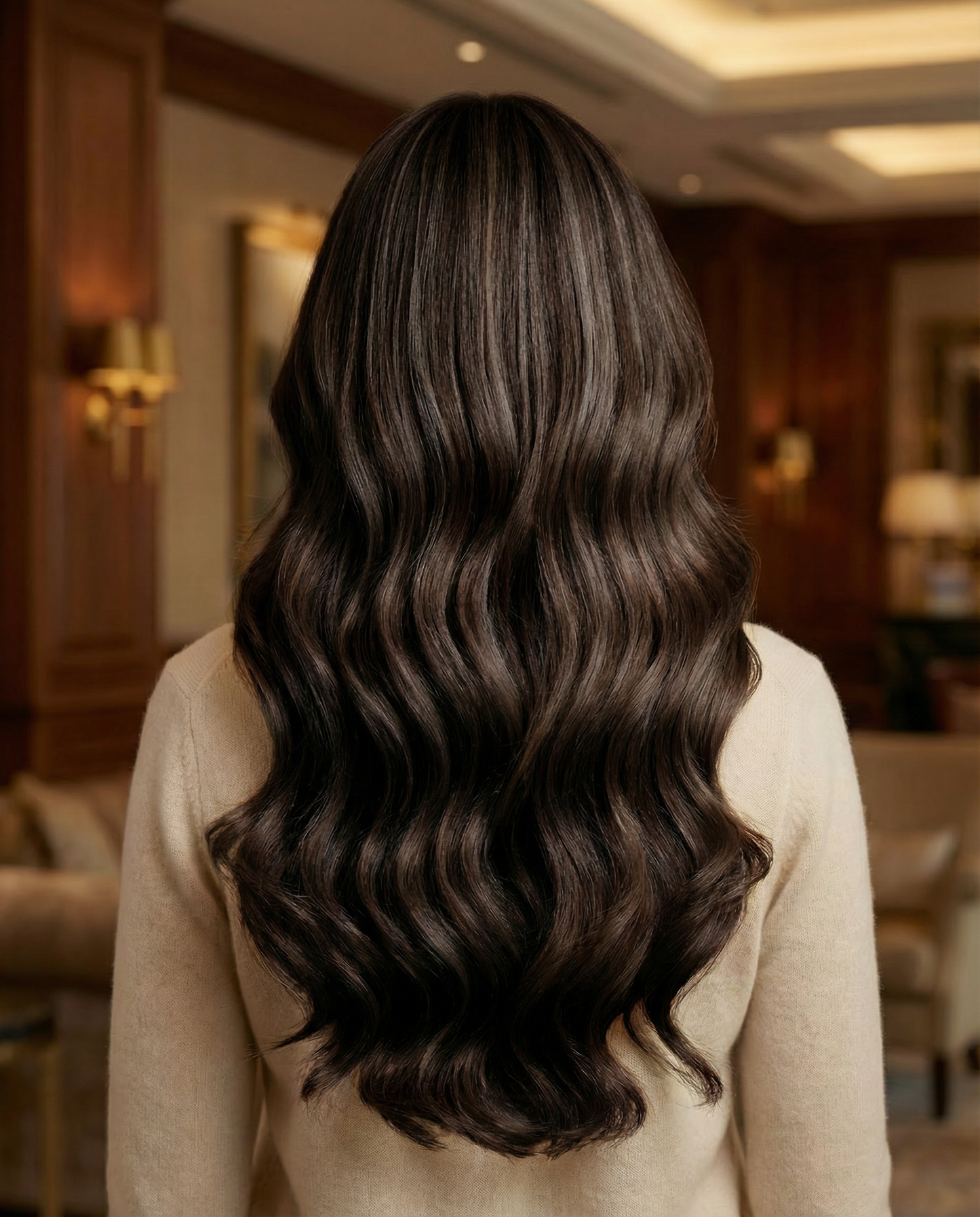 The Crown Halo®: Virgin European Texture Hair Extensions (Super Double Drawn)