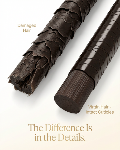 The 120g Restoration Set: Tension-Free Extensions for Fine Hair (Virgin European Texture)