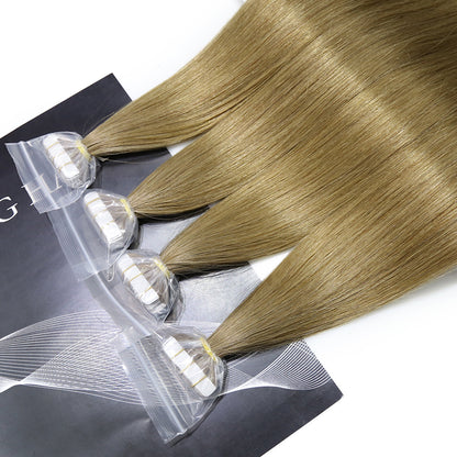 #8 Tape in Raw Hair Extensions