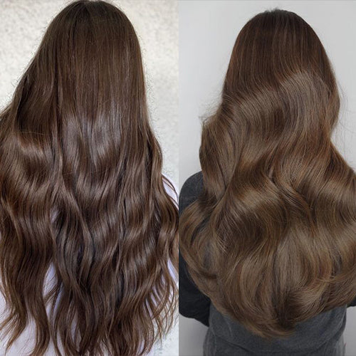 Natural Brown U Tip Virgin Hair Extensions