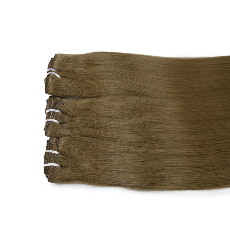 6 Clip in Virgin Hair Extensions