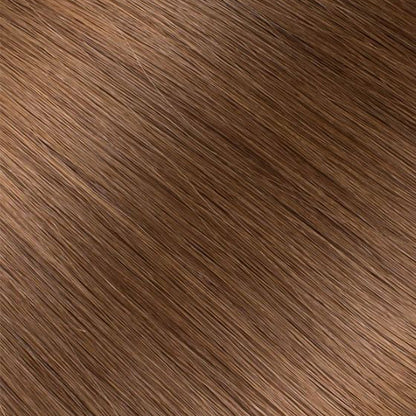 Natural Brown U Tip Virgin Hair Extensions