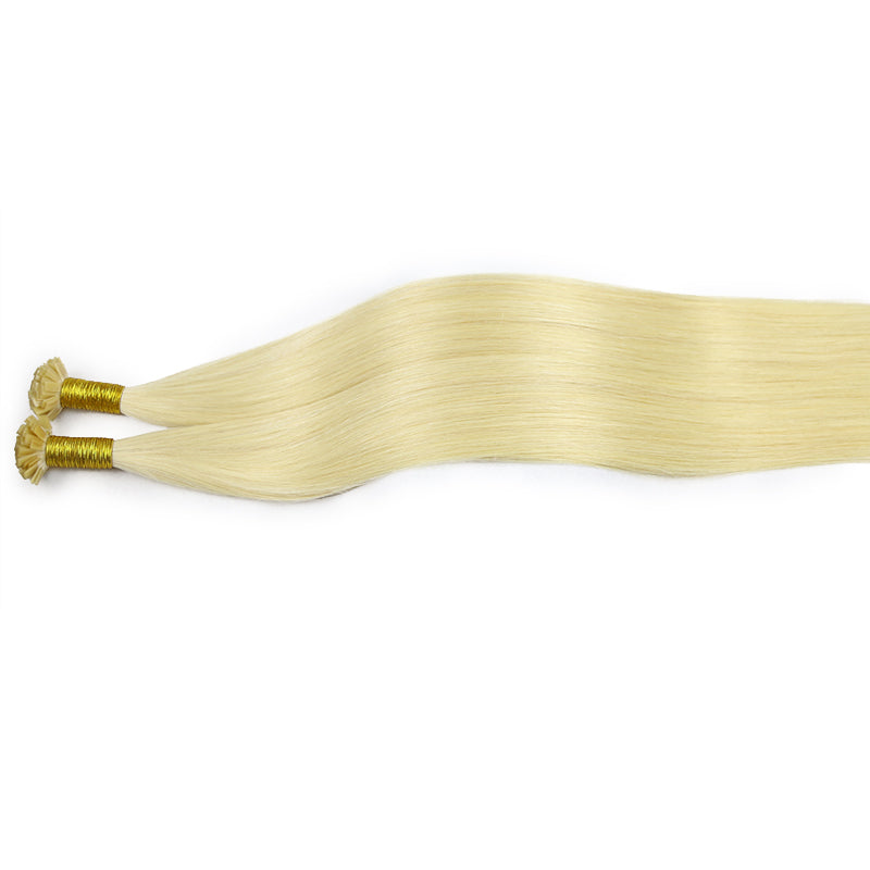 	 flat tip extensions human hair