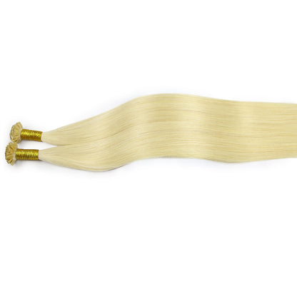 	 flat tip extensions human hair