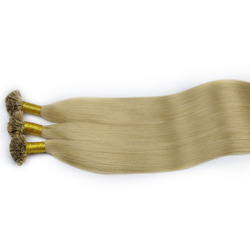 #Brown U Tip Raw Hair Extensions