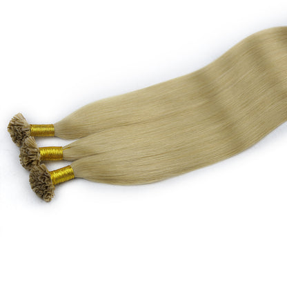 #Brown U Tip Raw Hair Extensions