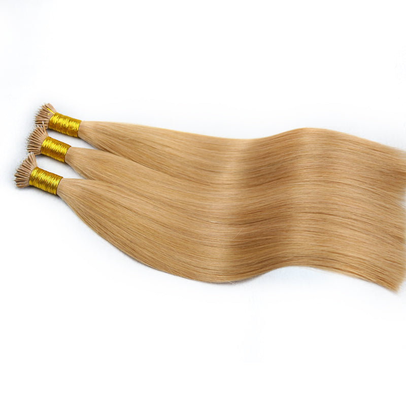 #Brown Nano Tip raw Hair Extensions