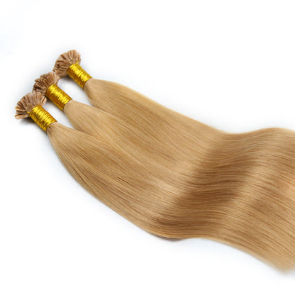 Honey Brown U Tip Virgin Hair Extensions