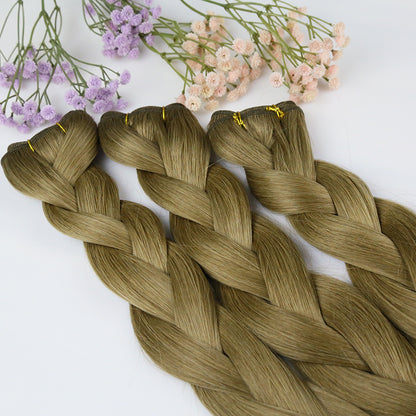 #8 Hair Weft Raw Hair Extensions