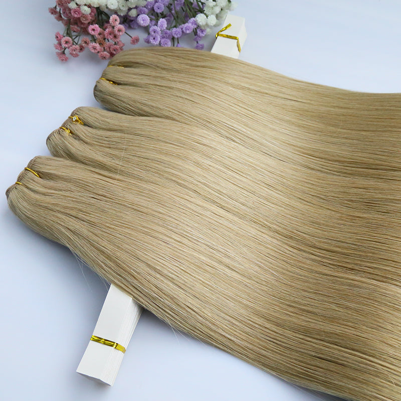 #18 Weft raw Hair Extensions