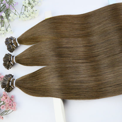 #4 Flat Tip Raw Hair Extensions