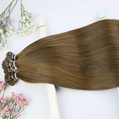 #4 Flat Tip Raw Hair Extensions