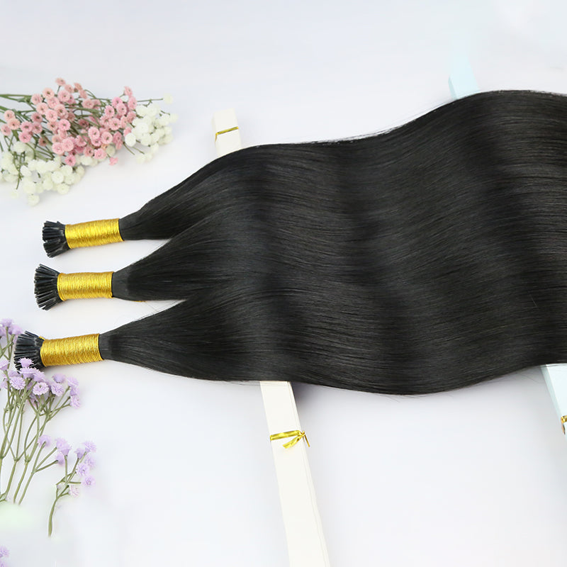 #1 I Tip Virgin Hair Extensions