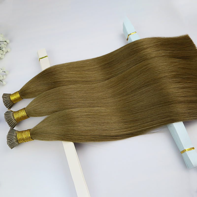 #6 I Tip Hair Raw Extensions