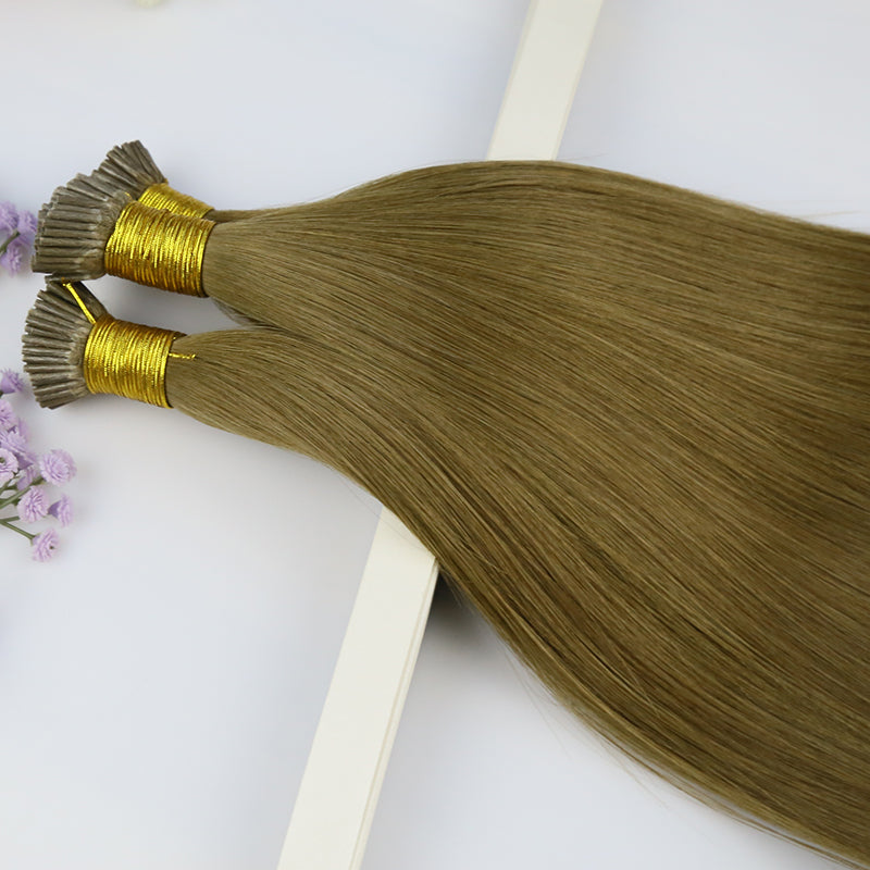 #6 I Tip Hair Raw Extensions