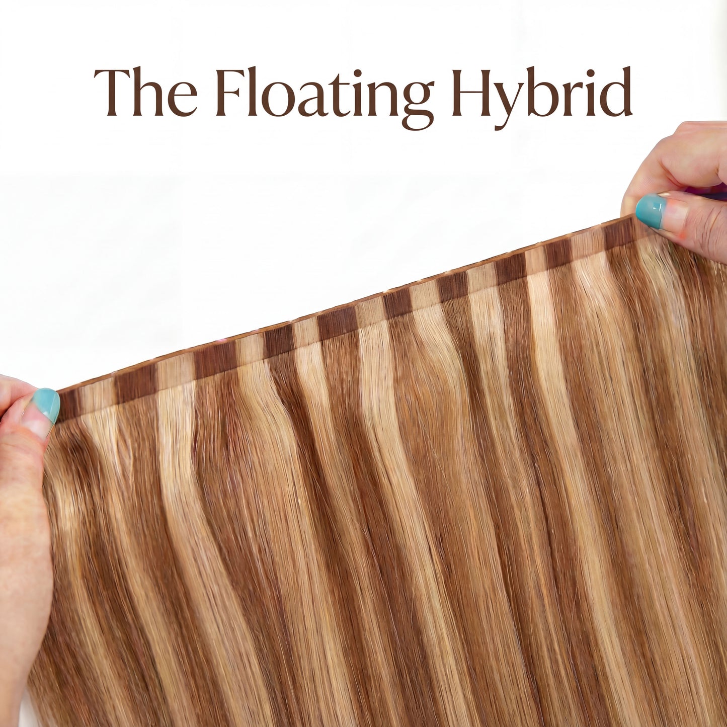 0.8mm Invisible Butterfly Weft | Ultra-Thin & Zero Tension (Matte Bond)