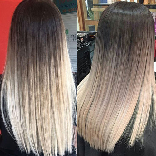 Highlight Balayage Clip in Virgin Hair Extensions