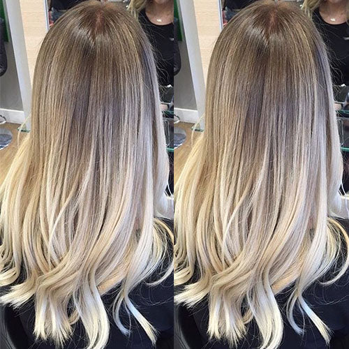 Highlight Balayage i Tip Raw Hair  Extensions