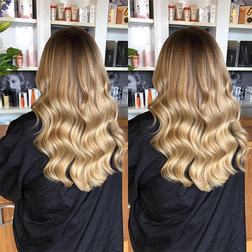 Highlight Balayage Clip in Raw Hair Extensions