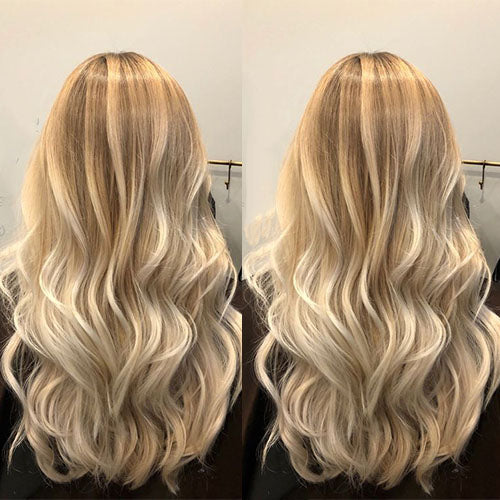 Highlight Balayage Nano Ring Raw Hair Extensions